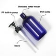 thumbnail image 5 of 17oz Pump Bottle, Shampoo Bottles with Pump, Refillable Plastic Soap Dispenser Pump Bottle for Shampoo Conditioner, Shampoo Lotion Body Wash,Include Label, 5 of 7
