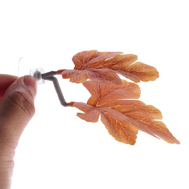 Hamaca de hojas para peces Betta, cama de hojas, accesorios para acuarios, decoración de acuarios, л )β H8O5