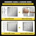 thumbnail image 4 of VEVOR Outdoor Kitchen Access 26"x 24" Wall Construction Stainless Steel Flush Mount for BBQ Island, 26inch x 24inch, Double Door, 4 of 9