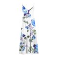 thumbnail image 4 of FcBaudy Camisole Sans Manches Col en V, Robes d'Été pour Femmes, Robes Décontractées Mode Imprimée Camisole Sans Manches Robe Femme, 4 of 5
