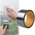 thumbnail image 1 of 1000 x 5CM Kit de Reparación de Mosquitera para Pantalla de Ventana, Cinta para Reparar Mosquiteras Ventana y Puerta, Fibra De Vidrio Cinta Adhesiva Reparación, Fácil De Instalar (negro), 1 of 4