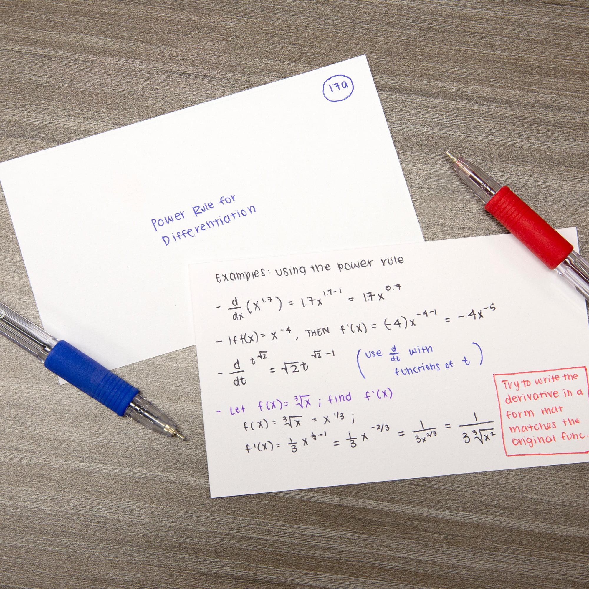 BAZIC Blank Index Cards 3"X5" 3600 Count, White Unruled Flashcards