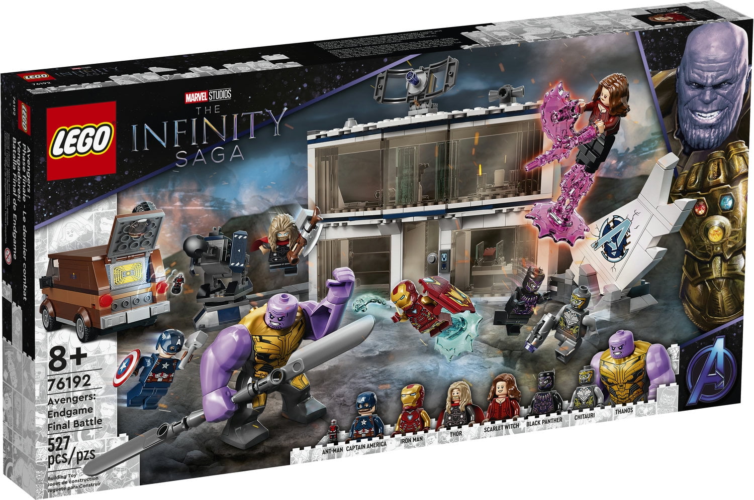 LEGO Marvel Avengers: Endgame Final Battle 76192 Building Toy - Walmart.com