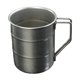 thumbnail image 1 of Taza de acero inoxidable para acampar, taza de cerveza con agarre cómodo, taza de agua para pesca, equipo de mochilero, barbacoa, pícnic al aire libre 500ml Plata, 1 of 8