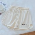 thumbnail image 2 of Sngxgn Women's High Waisted Stretchy Casual Shorts Casual Shorts(White,XL), 2 of 3