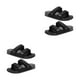 thumbnail image 1 of Minnieouse 2 uds PVC disfrute de la máxima comodidad con estas pantuflas resistentes al desgaste para hombres estilo moderno botas pantuflas para negro 45-46.1 2piezas, 1 of 6