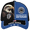 Blue, variant on Lotusprint LLC Personalized US Veteran Classic Baseball Cap One Size, patriotic veteran cap