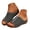 Grey, variant on Modisza Orthopedic Wedge Sandals for Women Flower Cutout Wide Width Slip on Wedges Slides Ladies Casual Summer Slippers size 6 Black