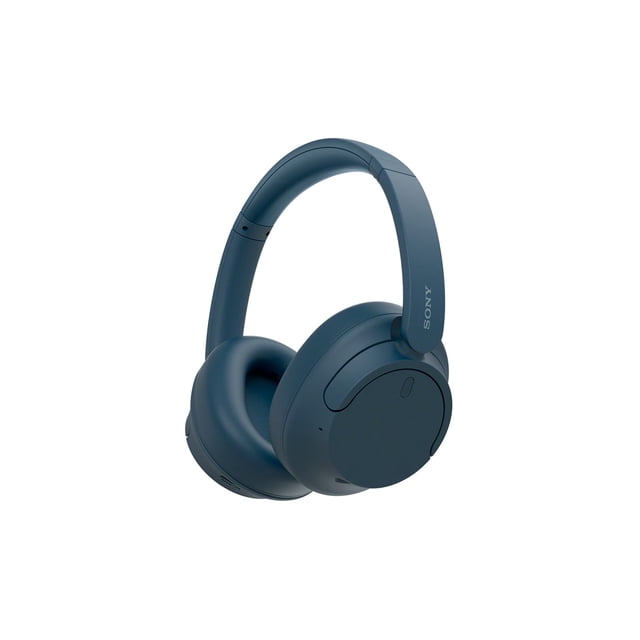 Sony WH-CH720N Auriculares inalámbricos Bluetooth con cancelación de ruido - Micrófono incorporado - Hasta 35 horas de duración de la batería y carga rápida - Azul