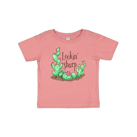 

Inktastic Lookin Sharp Cacti and Succulents Gift Baby Boy or Baby Girl T-Shirt