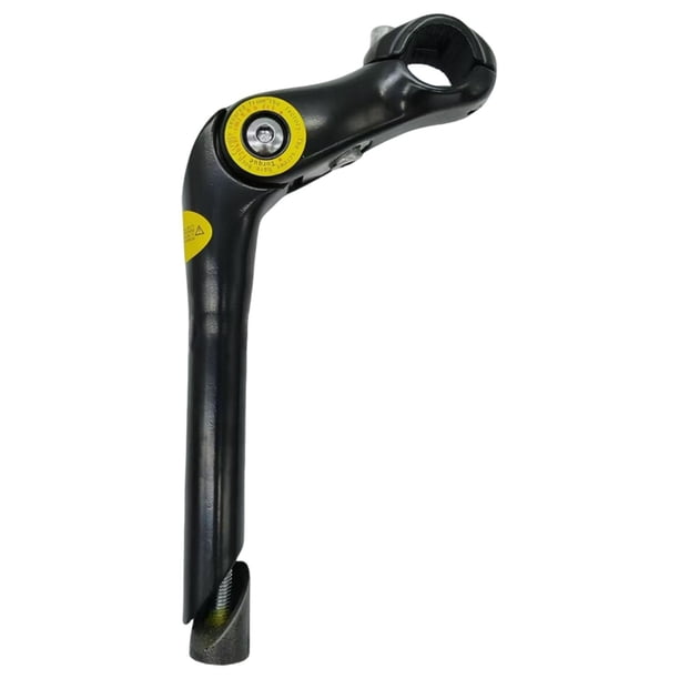 Potencia de aleación de aluminio, potencia ajustable, accesorios, elevador de manillar, manillar Negro