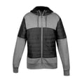 thumbnail image 2 of Paquete 20 piezas de Chamarra polar con gorro y forro térmico azul XL P3, 2 of 3