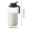 thumbnail image 2 of ERK Portable Measuring Water Bottle With Handle Ideal For Cold Drinks ,64oz Capacity Perfect For Hydration Sports and Outdoor, 2 of 3