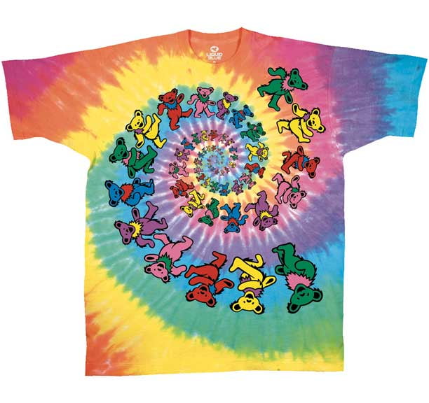 Bear tie dye shirt Outlet