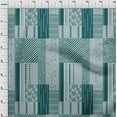 thumbnail image 3 of oneOone Cotton Cambric Fabric Patchwork Geometric Printed Craft Fabric BTY 56 Inches Wide, 3 of 4