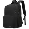 thumbnail image 1 of Mochila Kamater negra para la escuela, la universidad, adolescentes, portátil de 17,3", 1 of 7
