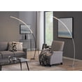 thumbnail image 3 of Lite Source Ls-83561 Monita 80" Tall Led Accent Floor Lamp - Silver, 3 of 7