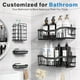 thumbnail image 2 of Organizador de baño Shower Caddy EUDELE de acero inoxidable, paquete de 5, 2 of 7