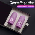 thumbnail image 3 of 1 par de fundas para los dedos para juegos fundas luminosas para las yemas de los dedos para PUBG (rosa) JShteea El nuevo, 3 of 7