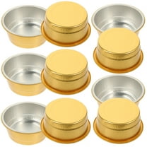 20 Pcs Foil Cake Bowls Baking Accessories Aluminum Foils Food Container Portable Togo Containers for Pans Tin