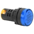 thumbnail image 2 of 10 Uds. Luz indicadora de potencia LED BERM 22mm de diámetro 220V azul, 2 of 9