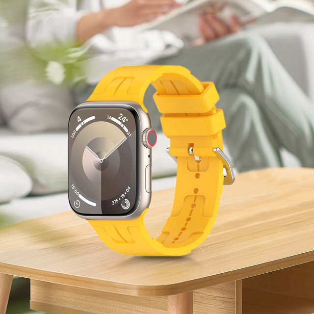 Silicone Sport Band 42/44/45/49mm Sports Watchband Watch Strap Replacement for Apple Watch Series 1/2/3/4/5/6/7/SE/8/9/Ultra