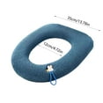 thumbnail image 3 of Hiroekza Toilet Seat Covers,Household Toilet Seat Cushion Universal Use Knitted Toilet Seat Cover Summer Season Washable Toilet Seat Cushion O Shape Clearance, 3 of 6