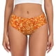 thumbnail image 1 of Fotbe Orange Glitter Calzones Estampados para Mujer – Ropa Interior de Algodón, Cómoda, Suave y Elástica-Small, 1 of 6