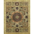 thumbnail image 1 of Ahgly Company Indoor Rectangle Abstract Saddle Brown Abstract Area Rugs, 4' x 6', 1 of 6