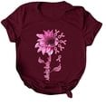 thumbnail image 4 of Pntutb - Camiseta con estampado de verano para mujer, camisetas de manga corta, camisetas casuales de manga corta, blusa Pntutb Pntutb-3815, 4 of 5