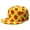 Retro Polka, variant on Unisex Flat Brim Snapback Hat with Cactus & Succulent Art - Adjustable Streetwear Cap for Men and Women - Southwestern Desert Style