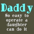 thumbnail image 3 of CafePress - Daddy So Easy To Operate Dark T Shirt - Men's Classic Graphic Cotton T-Shirt, 3 of 4