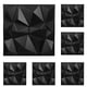 thumbnail image 1 of 6 paneles de pared de PVC negro texturizados 3D para sala de estar, decoración de pared autoadhesiva para el hogar, la oficina, el hotel y el dormitorio, 1 of 7
