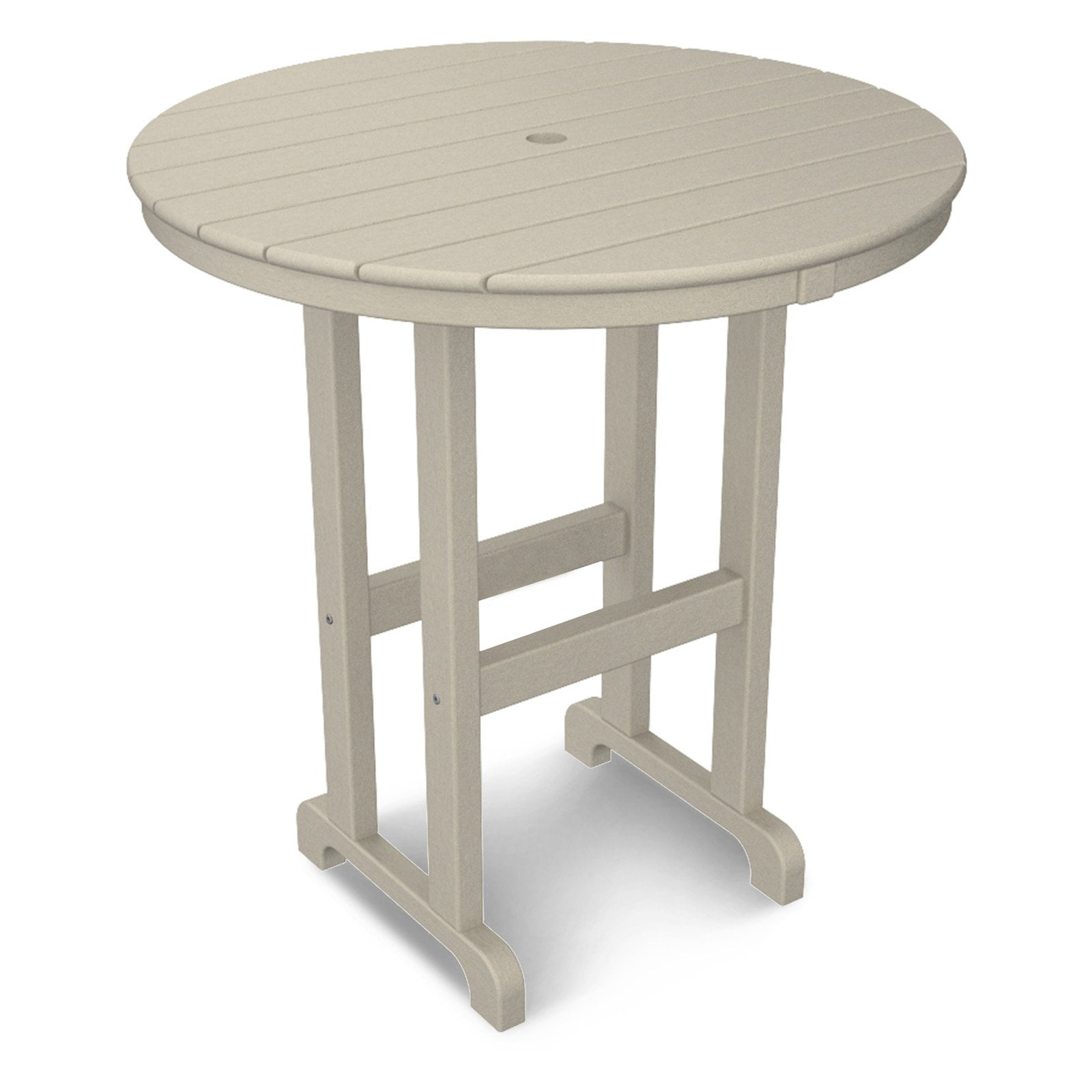 POLYWOOD® Captain Recycled Plastic35 x 35 in. Counter Height Table