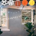 thumbnail image 1 of unbranded 5Ud Faroles De Deportivos Para Fiestas Con De Baloncesto Fútbol Béisbol Coloridos, 1 of 6