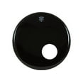 thumbnail image 2 of Remo Ambassador Bass Drum Head With 5.5" Port Hole Ebony 20 in., 2 of 2