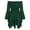 /c49Dark Green134, variant on Huowey Pirate Vampire Gothic Dresses Womens Halloween Fancy Cosplay Party Gown Off Shoulder Long Sleeve Flowy Eye-Catching Halloween Dress,White,XL