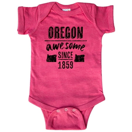 

Inktastic Oregon Awesome Since 1859 Gift Baby Boy or Baby Girl Bodysuit