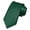 Dark Green, variant on Men’s Emerald Green Tie Solid Color Necktie, 3.15 inch Wide