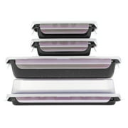 Curtis Stone 8-piece Dura-Bake and Bake, Roast and Store Set Black