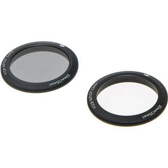DJI Camera Filter Kit for Inspire 1 Quadcopter, Includes Clear and ND4 (2 Stops) Filter