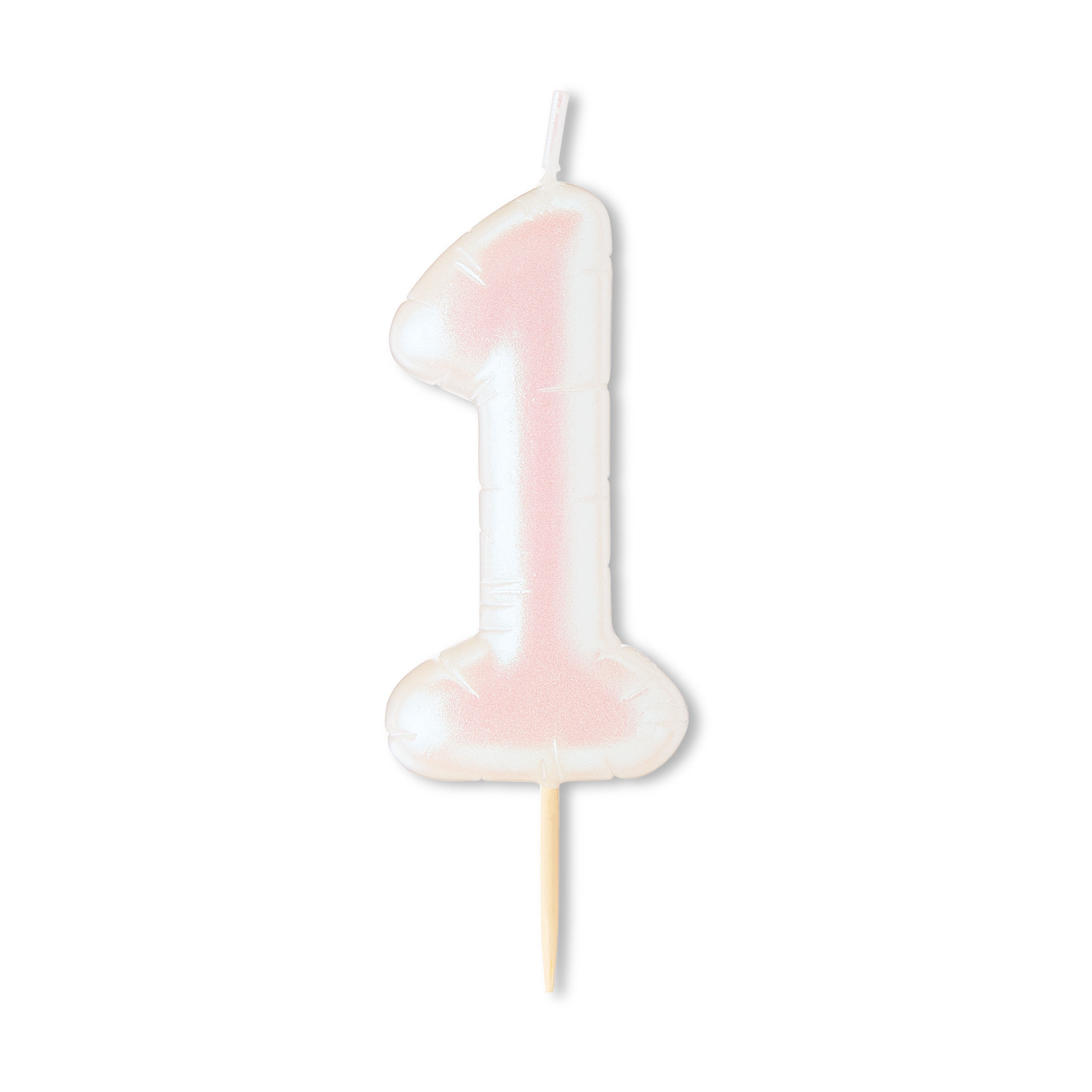 Iridescent Number 1 Birthday Candle, by Way To Celebrate