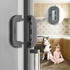 WeGuard Refrigerator Fridge Freezer Door Lock Baby Proofing Kit for Toddler Kids Kitchen Safety Guard Latches for Doors No Drill 2 Pack