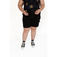 thumbnail image 2 of Ragstock Extended Sizes Black Carpenter Shorts, 2 of 4