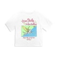 thumbnail image 4 of Tom Petty Dogs With Wings Tour 1995 Women's Boxy Cropped T-Shirt Casual Graphic Tee, 4 of 6
