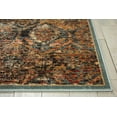 thumbnail image 4 of Nourison Delano Traditional Blue 5'3" x 7'3" Area Rug, (5x7), 4 of 6
