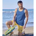 thumbnail image 4 of Atlas For Men - Bermudas Verano para Hombre - Pack de 2 (Amarillo, Azul Marino), 4 of 4