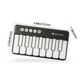 thumbnail image 3 of PPgejGEK Mini Pocket Electronic Piano Music Instrument for Children Beginners Multifunctional Portable Toy in Black, 3 of 6