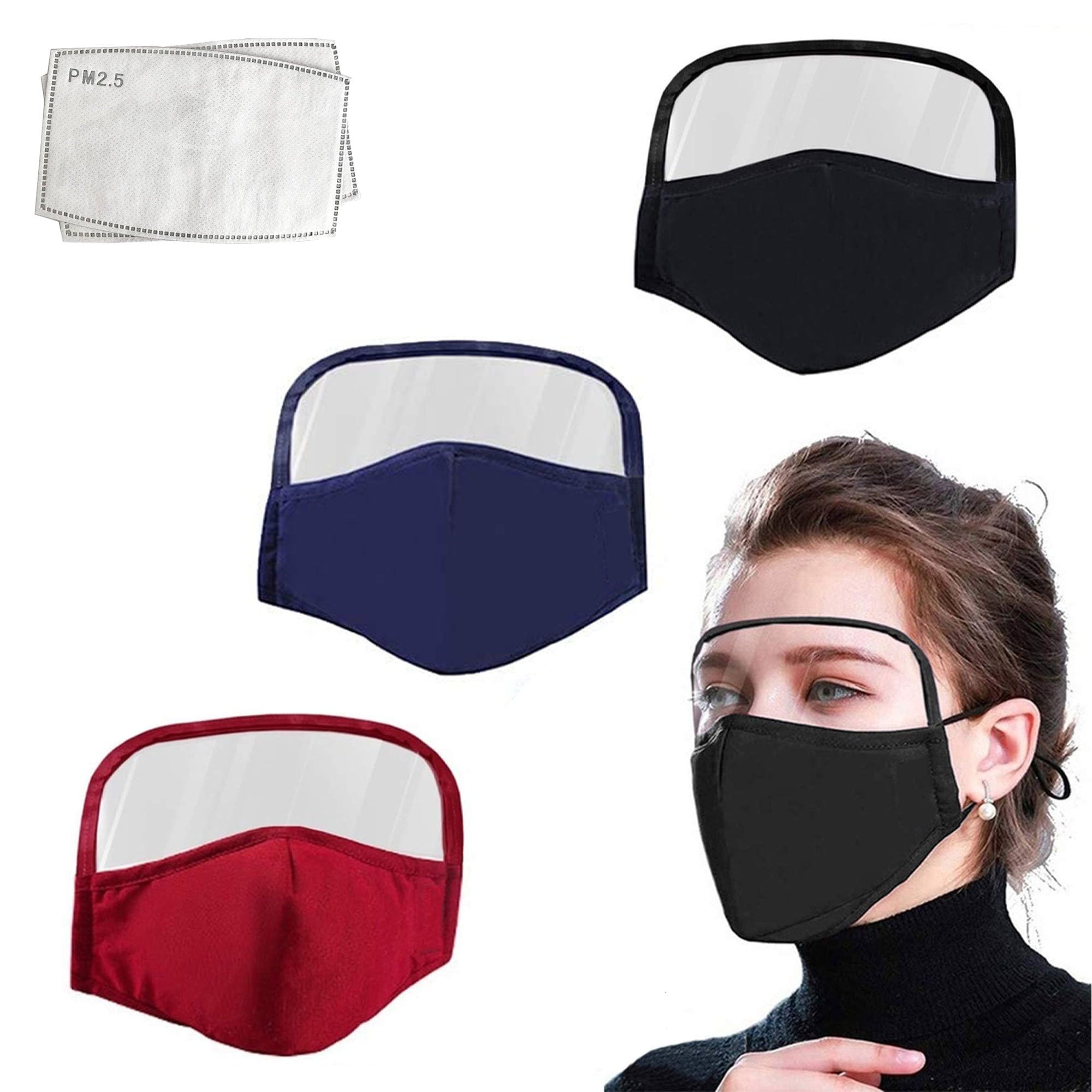 ASA TECHMED Super Premium 3-Ply Reusable Face Mask in Multiple