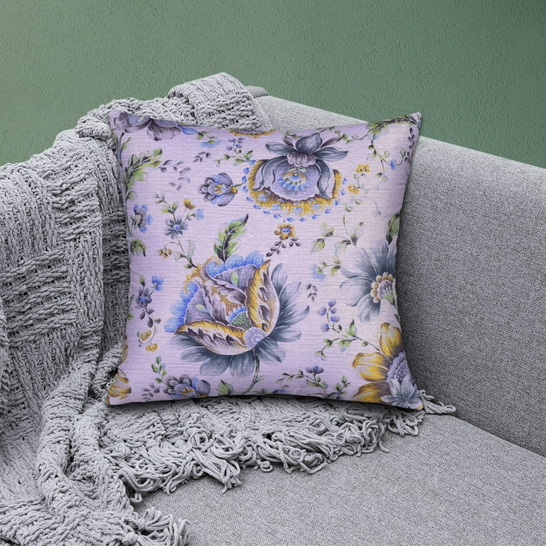 Set Of 4 White Printed Art Pillow Covers Set Of 4 White Printed Art Pillow Covers